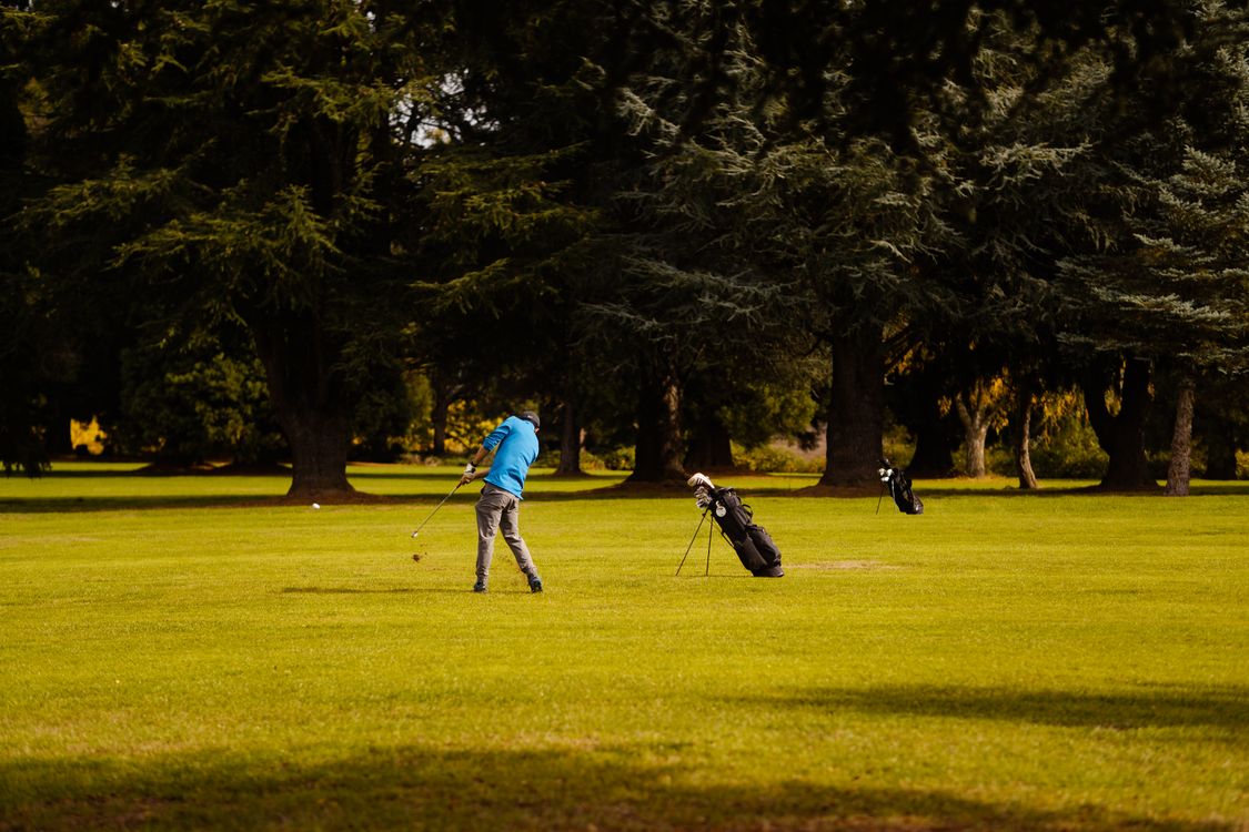 Golfer at Sodegaura Country Club